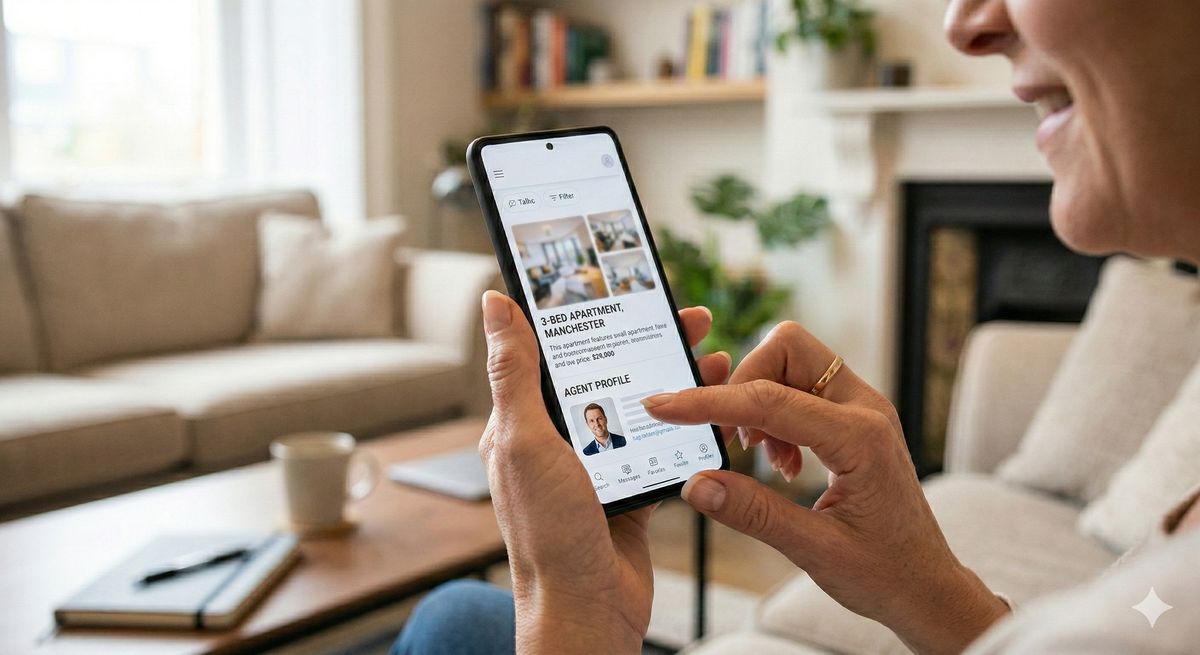 Mobile-first estate agent website